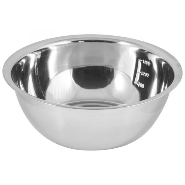 Stainless steel bowl BOWL-ROLL-24 2.5L (003278)